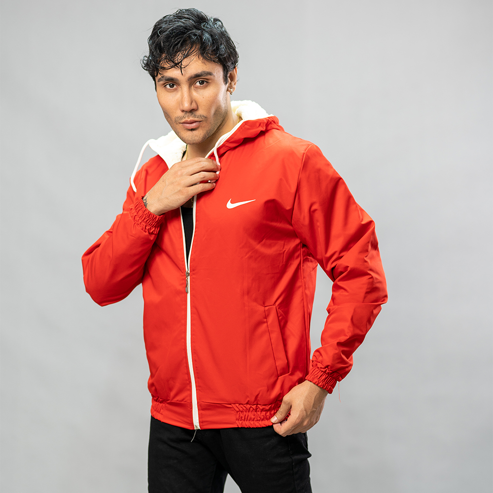 کاپشن مدل Nike قرمز