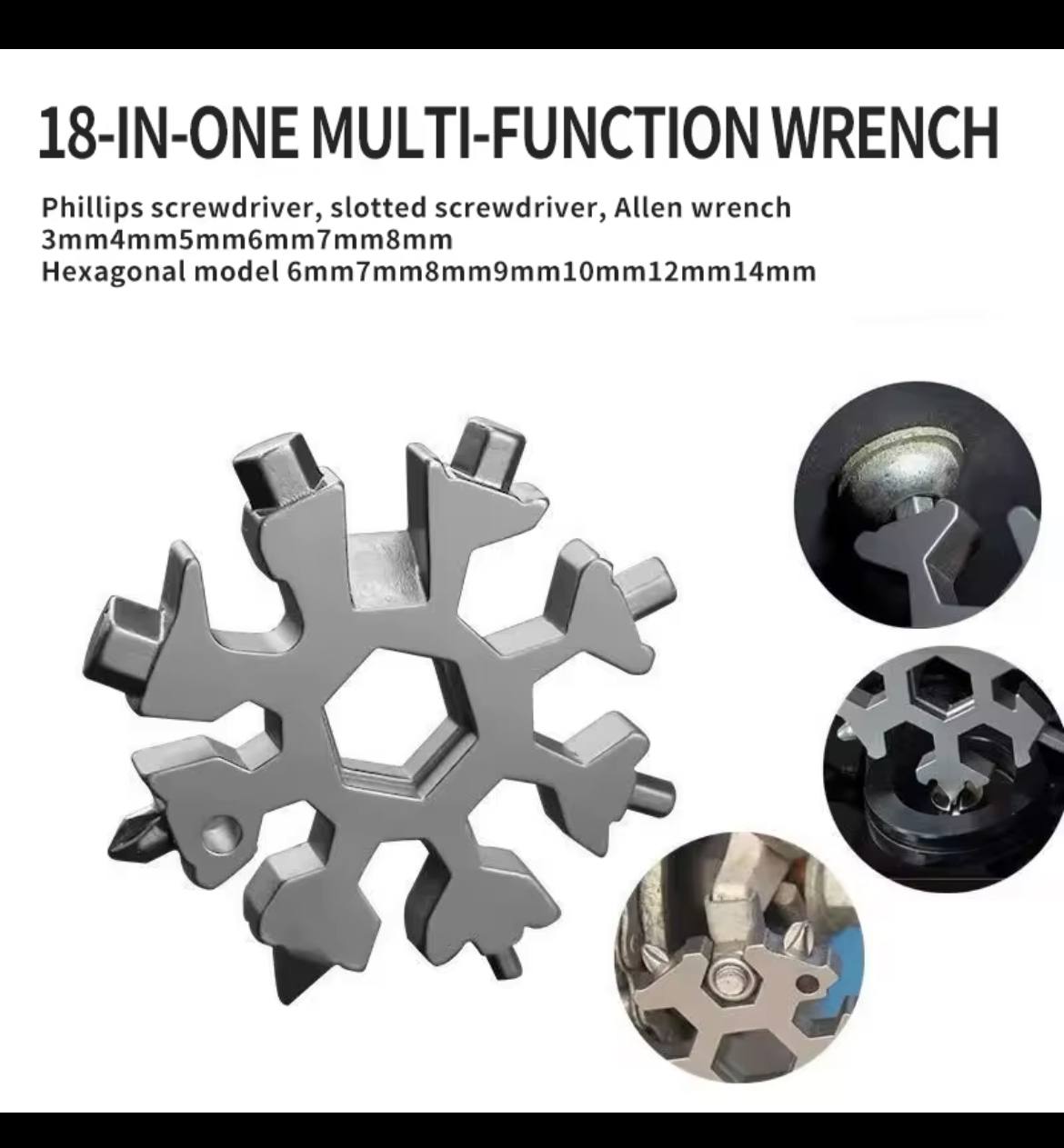 آچار 18 کاره فلزی خورشیدی